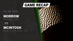 Recap: Morrow  vs. McIntosh  2016