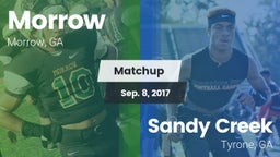 Matchup: Morrow vs. Sandy Creek  2017