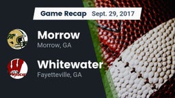 Recap: Morrow  vs. Whitewater  2017