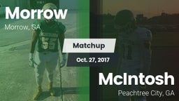 Matchup: Morrow vs. McIntosh  2017