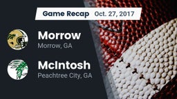 Recap: Morrow  vs. McIntosh  2017