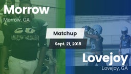 Matchup: Morrow vs. Lovejoy  2018