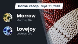 Recap: Morrow  vs. Lovejoy  2018