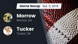 Recap: Morrow  vs. Tucker  2018
