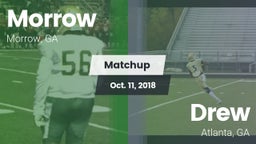 Matchup: Morrow vs. Drew  2018