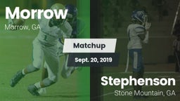 Matchup: Morrow vs. Stephenson  2019