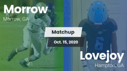 Matchup: Morrow vs. Lovejoy  2020