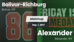 Matchup: Bolivar-Richburg vs. Alexander  2017