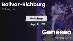 Matchup: Bolivar-Richburg vs. Geneseo  2017