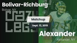 Matchup: Bolivar-Richburg vs. Alexander  2019