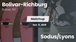 Matchup: Bolivar-Richburg vs. Sodus/Lyons 2019