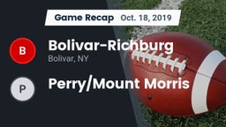 Recap: Bolivar-Richburg  vs. Perry/Mount Morris 2019