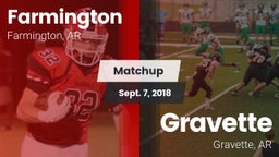 Matchup: Farmington vs. Gravette  2018