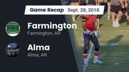 Recap: Farmington  vs. Alma  2018