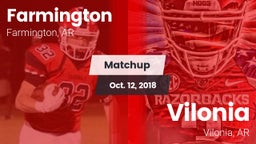 Matchup: Farmington vs. Vilonia  2018