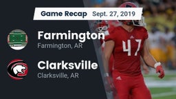 Recap: Farmington  vs. Clarksville  2019