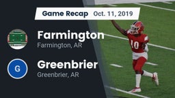 Recap: Farmington  vs. Greenbrier  2019
