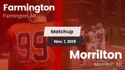 Matchup: Farmington vs. Morrilton  2019