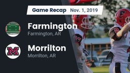 Recap: Farmington  vs. Morrilton  2019