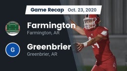Recap: Farmington  vs. Greenbrier  2020