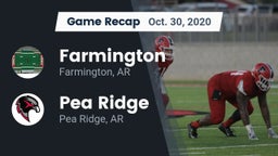 Recap: Farmington  vs. Pea Ridge  2020