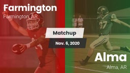 Matchup: Farmington vs. Alma  2020