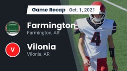 Recap: Farmington  vs. Vilonia  2021