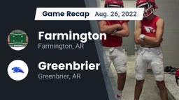 Recap: Farmington  vs. Greenbrier  2022