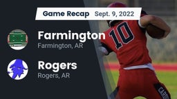 Recap: Farmington  vs. Rogers  2022