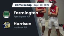 Recap: Farmington  vs. Harrison  2022