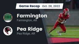 Recap: Farmington  vs. Pea Ridge  2022