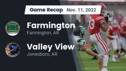 Recap: Farmington  vs. Valley View  2022