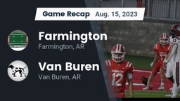 Recap: Farmington  vs. Van Buren  2023