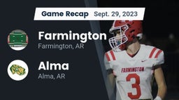 Recap: Farmington  vs. Alma  2023
