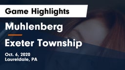 Muhlenberg  vs Exeter Township  Game Highlights - Oct. 6, 2020