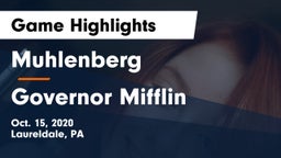 Muhlenberg  vs Governor Mifflin  Game Highlights - Oct. 15, 2020
