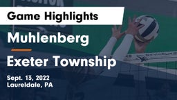 Muhlenberg  vs Exeter Township  Game Highlights - Sept. 13, 2022