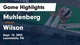 Muhlenberg  vs Wilson  Game Highlights - Sept. 15, 2022