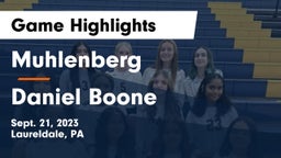Muhlenberg  vs Daniel Boone  Game Highlights - Sept. 21, 2023