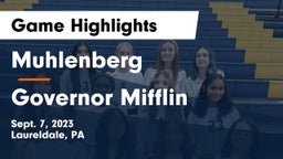 Muhlenberg  vs Governor Mifflin   Game Highlights - Sept. 7, 2023