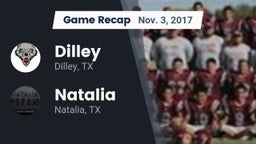 Recap: Dilley  vs. Natalia  2017