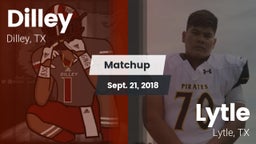 Matchup: Dilley vs. Lytle  2018