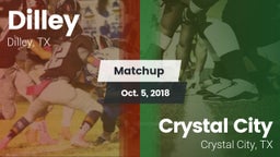Matchup: Dilley vs. Crystal City  2018