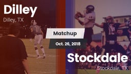 Matchup: Dilley vs. Stockdale  2018