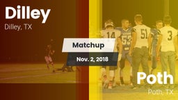 Matchup: Dilley vs. Poth  2018