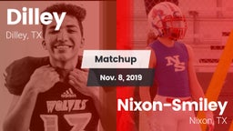 Matchup: Dilley vs. Nixon-Smiley  2019