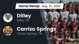 Recap: Dilley  vs. Carrizo Springs  2020