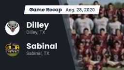 Recap: Dilley  vs. Sabinal  2020