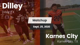 Matchup: Dilley vs. Karnes City  2020