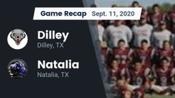Recap: Dilley  vs. Natalia  2020